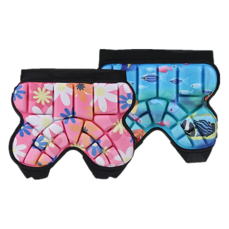 Widened 6cm Strap Children's Roller Skating Hip Protection Ski Anti-fall Ass Pad Skateboard Balance Car Anti-fall Pants