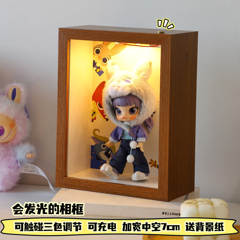 Bubble Mart Molly Zootopia Judy Blind Box DIY Storage Box Dustproof Display Cabinet Frame Bubble Mart Molly Zootopia Judy Blind Box DIY Storage Box Dustproof Display Cabinet Frame