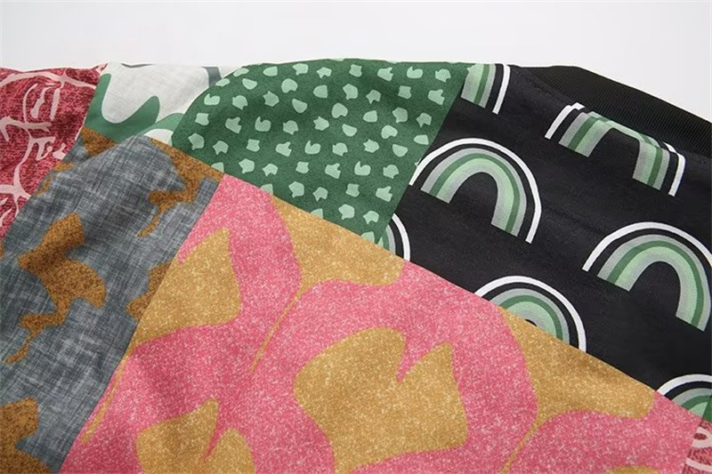 Women's clothing 2024 summer new style contrasting short casual jacket_voghion.com