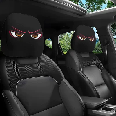 labeled and shipped on behalf of, Universal seat cover - angry-double-sided-printing-1-piece