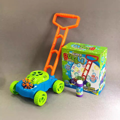 Cross-border children's toy push automatic bubble car Baby learning to walk electric outdoor bubble water tank car