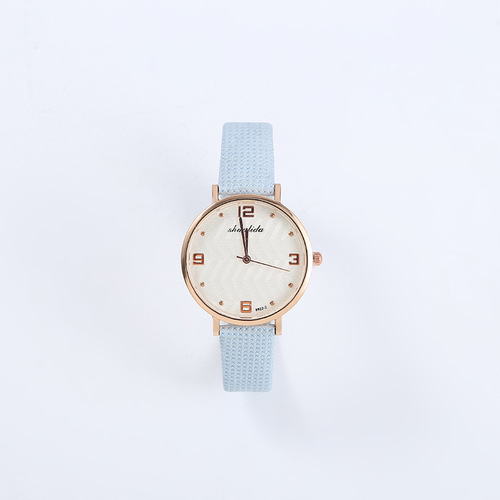 新款小众皮带手表女士简约气质腕表时尚百搭学生石英表批发watch