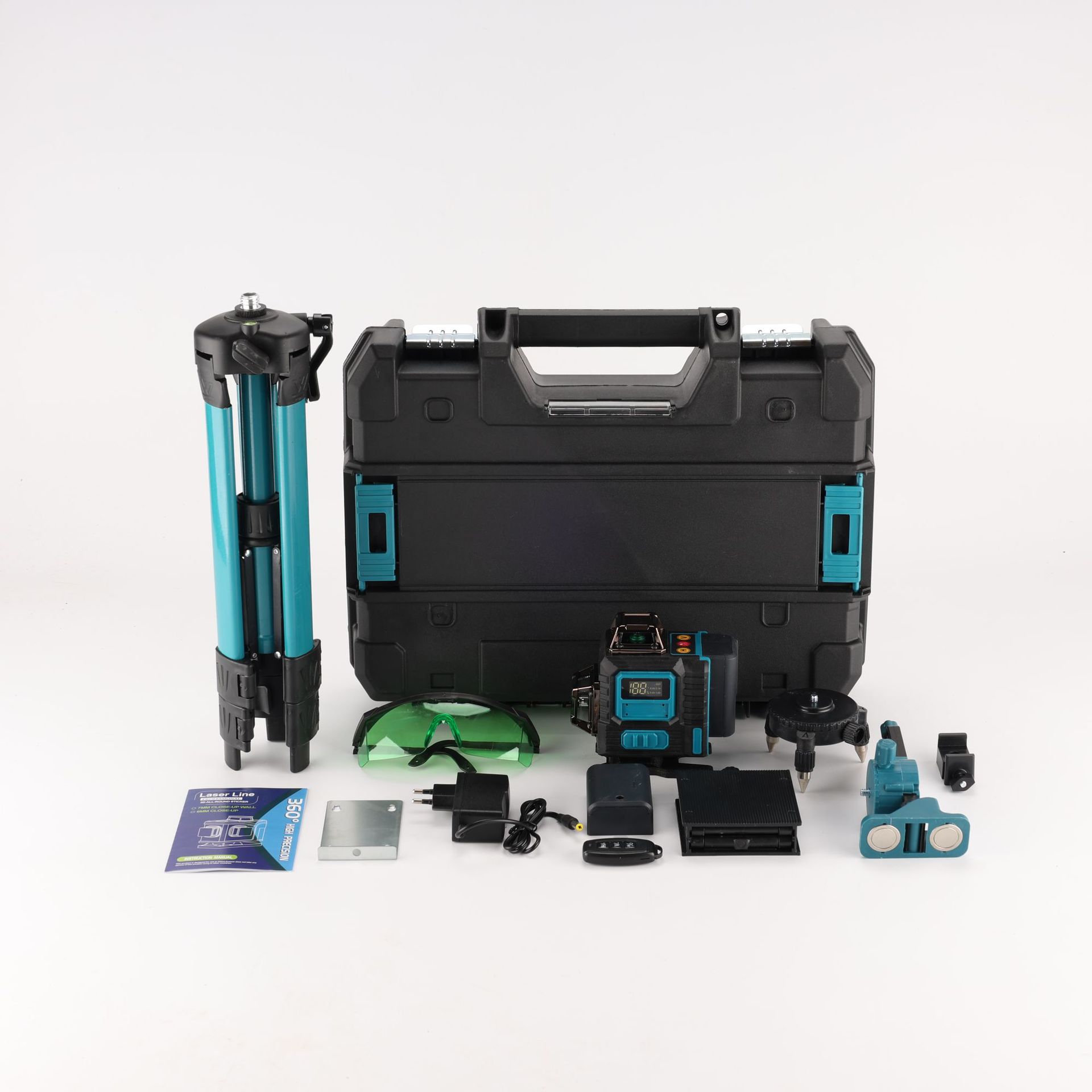 Medidor de nivel láser multifuncional de 16 líneas de alta precisión transfronterizo nivelador automático