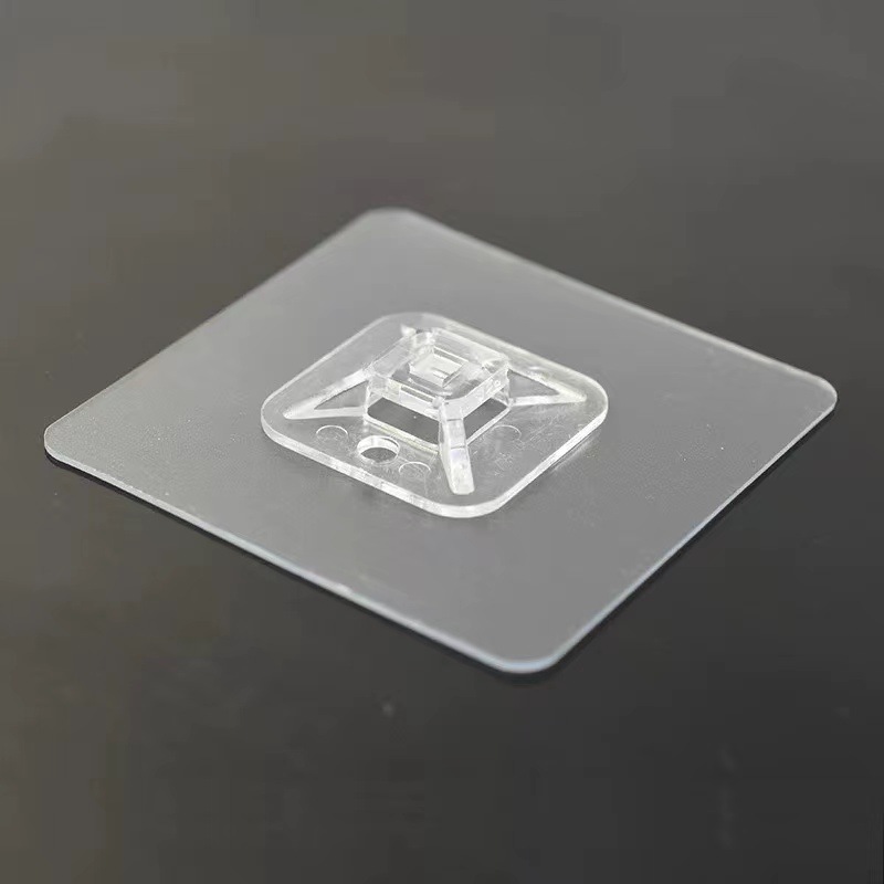 Acrylic 50 wire 7*7 four-hole cable tie buckle