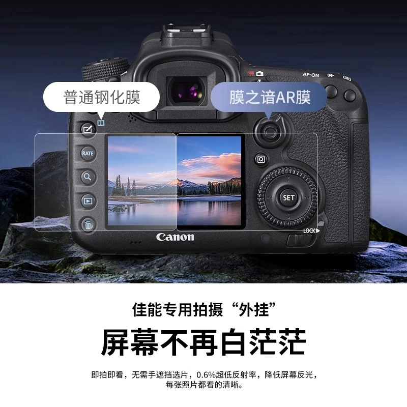 Антирефлексная защитная пленка для камеры Canon r100AR film 700d/R10/R50/R8, подходит для G7X3