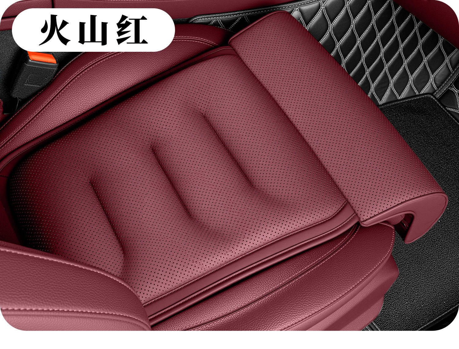 Suitable for Car Seat Cushions, Integrated Leg Support, Comfortable Seat Cushion, Leg Support, Universal for All Seasons, Extended Leg Support