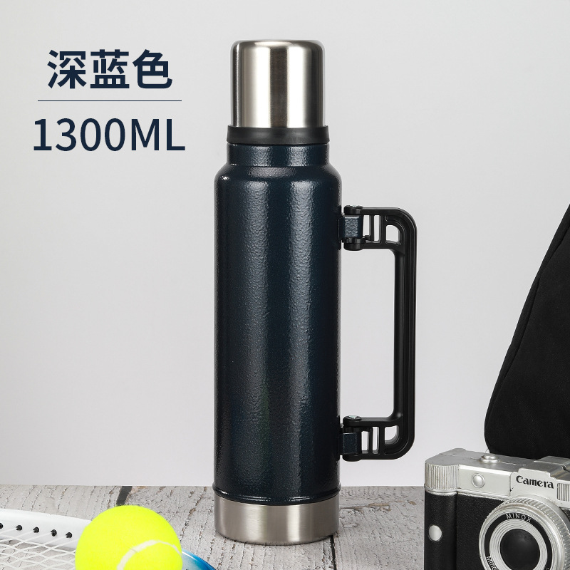 Botella térmica tipo Stanley, portátil para viajes y exteriores