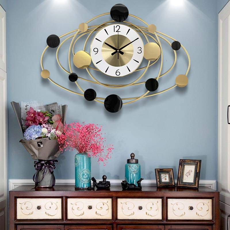 Clock wall clock creative art clock livi...