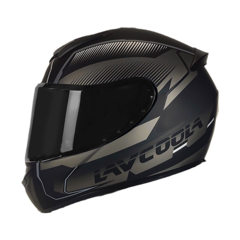 Casco de motocicleta Casco de motocicleta Casco completo para hombres y mujeres Four Seasons Fábrica general Comercio exterior Casco de seguridad DOT Estándar nacional Clase A Certificación 3C