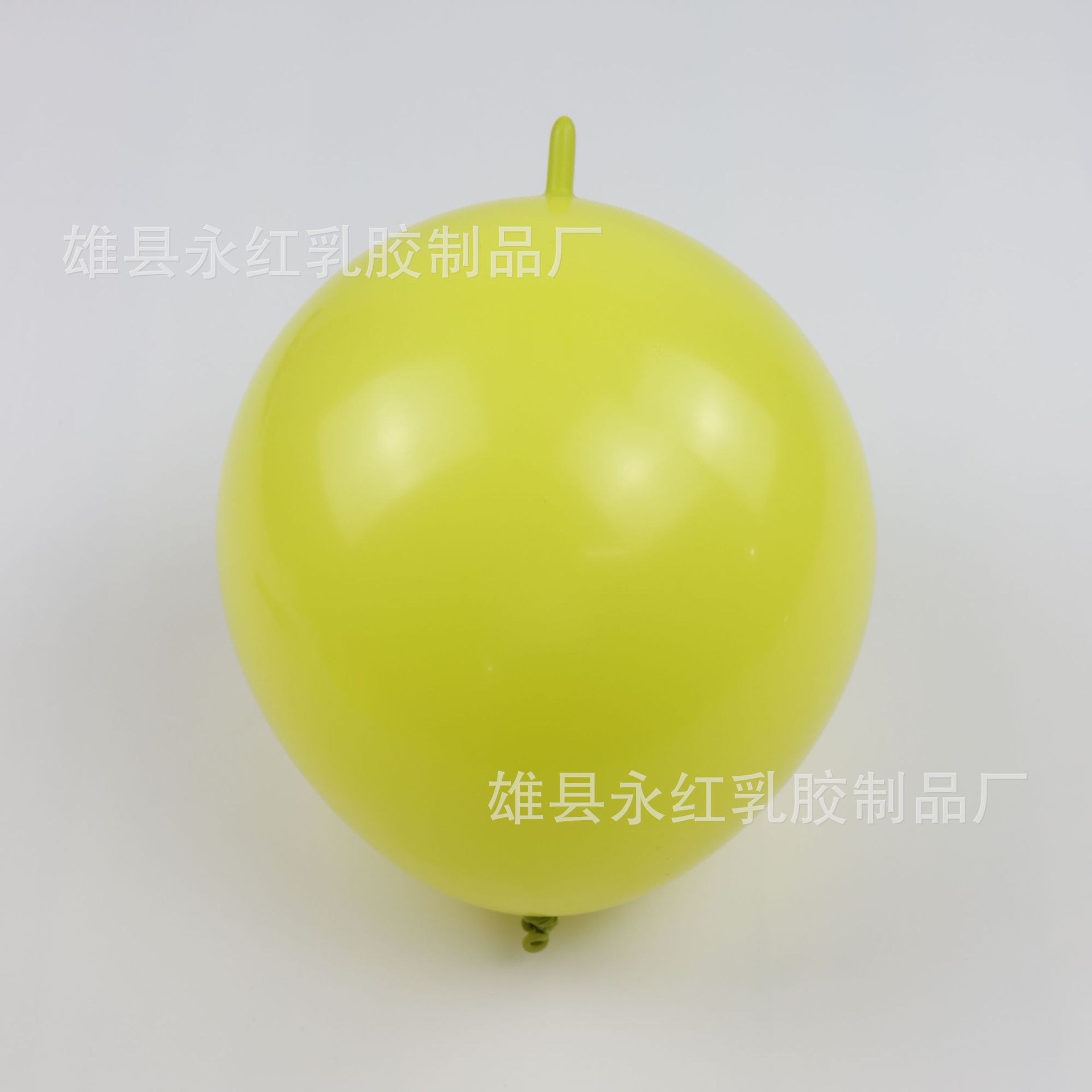 Globo de la cola de 10 pulgadas 2,4g engrosada boda fiesta de cumpleaños Fondo pared escena diseño Bola de conexión