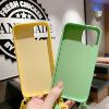 Apple, silica gel shoulder bag, strap, iphone15, phone case, 14promax