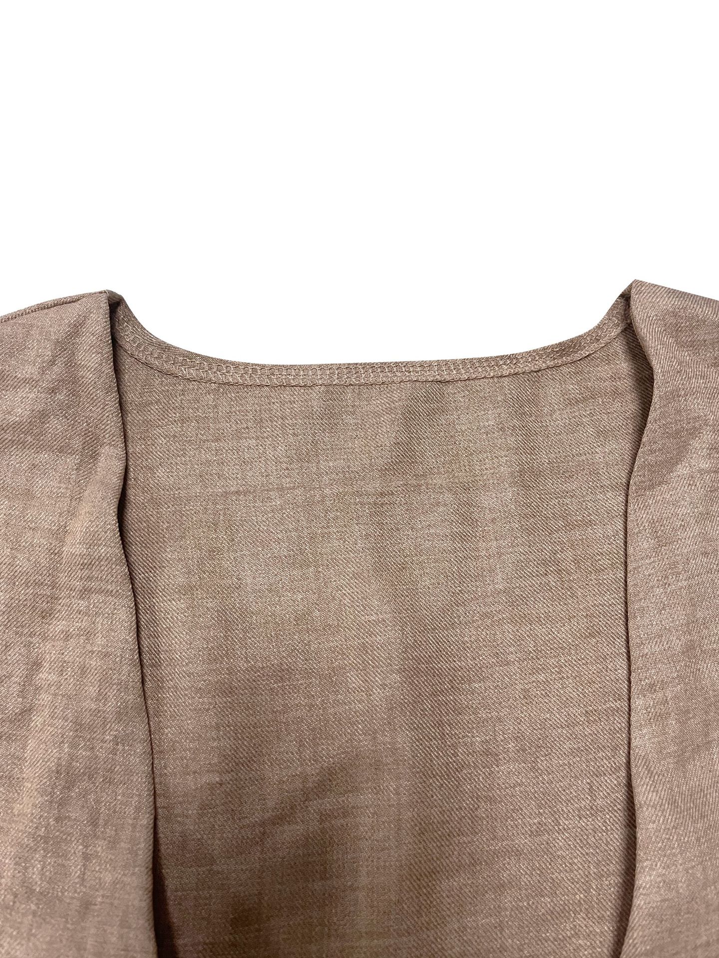 Women's Clothing new loose long cardigan top wide leg pants two piece suit_voghion.com