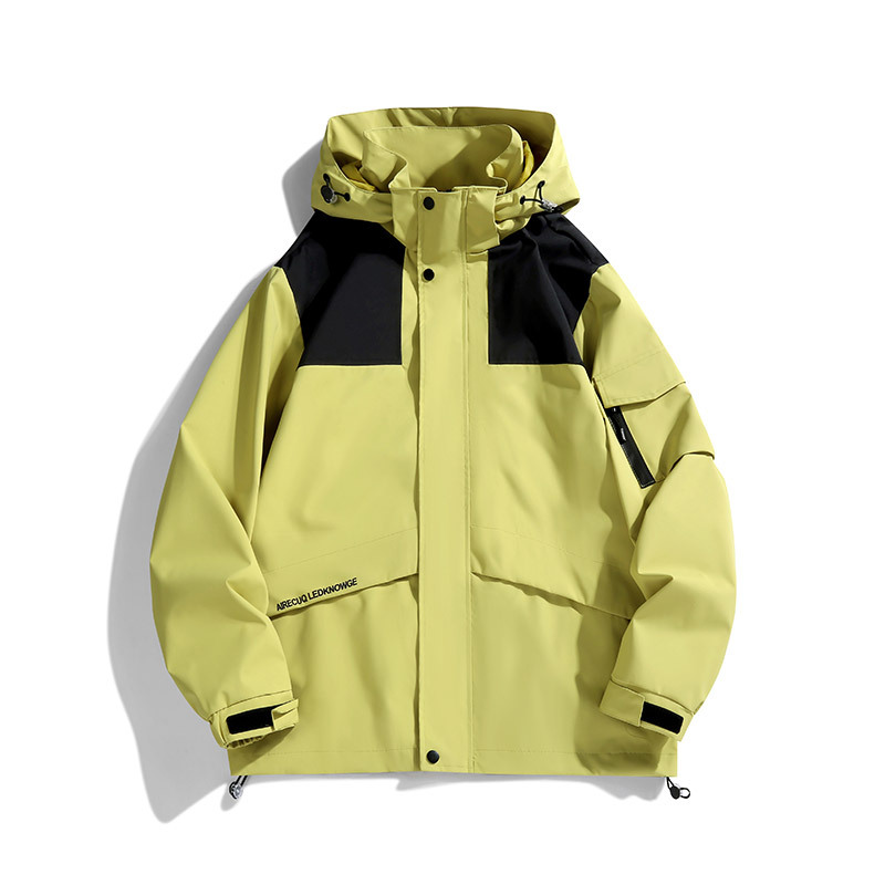 Vestuco de asalto al aire libre chaqueta impermeable a prueba de viento pareja ropa de montaña para hombres chaqueta deportiva para hombres