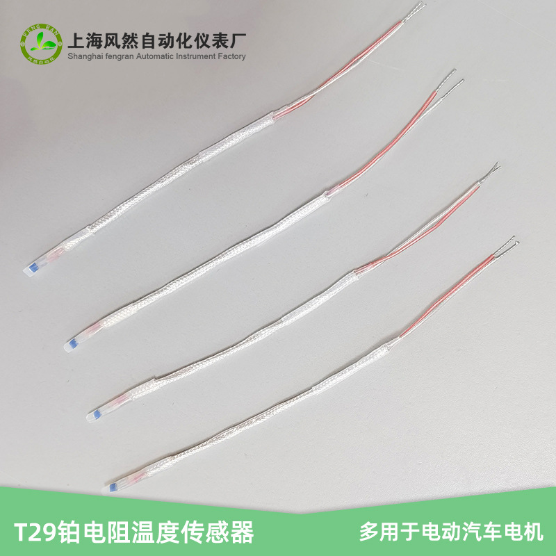 工厂批发T29温度探针铂热电阻电机温度感应器pt100温度传感器探头