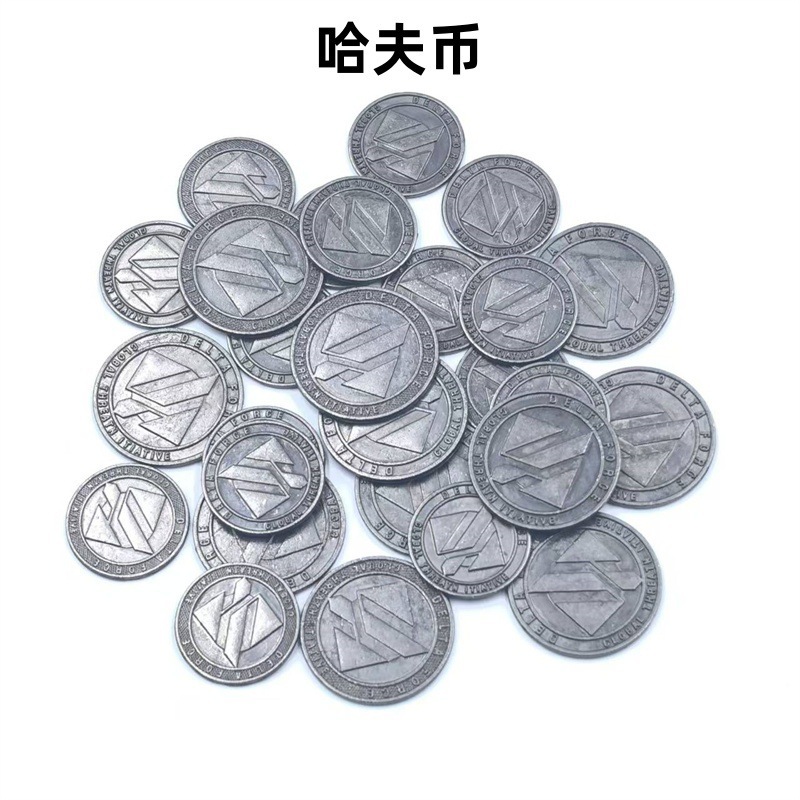 三角洲行动游戏周金色三角币复刻玩具纪念金属模型金属礼物|undefined