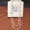Long necklace from pearl, sweater, chain, accessory, clothing, pendant, Japanese and Korean, four-leaf clover, Korean style, simple and elegant design