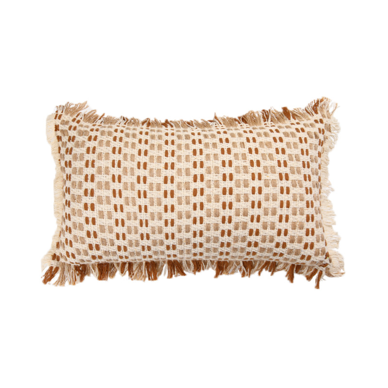 Beige braided tassel