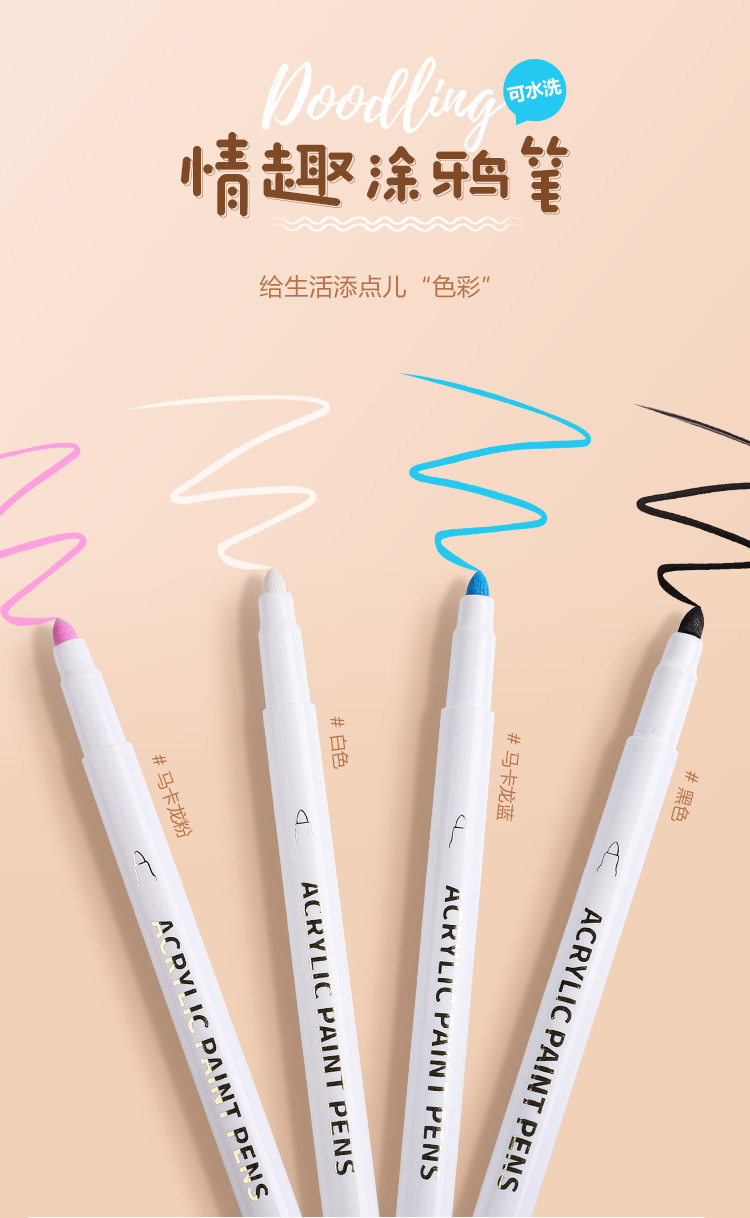 Mystery Graffiti Body Writing Pen Black for Adult Couples Play — detail image 11