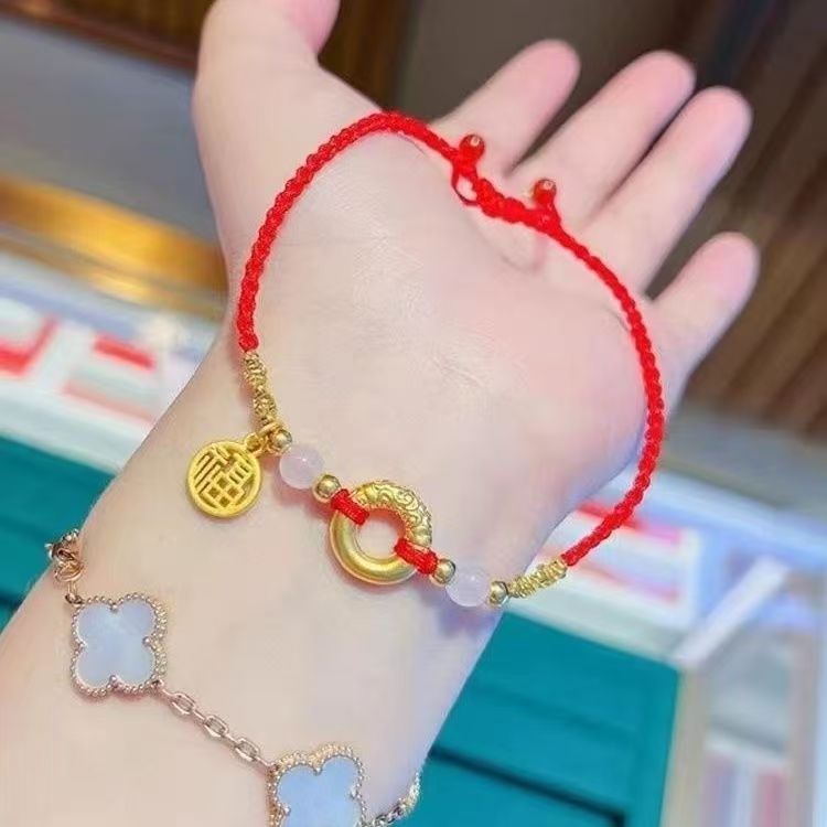 Xiangyunfu 브랜드 레드 로프 팔찌