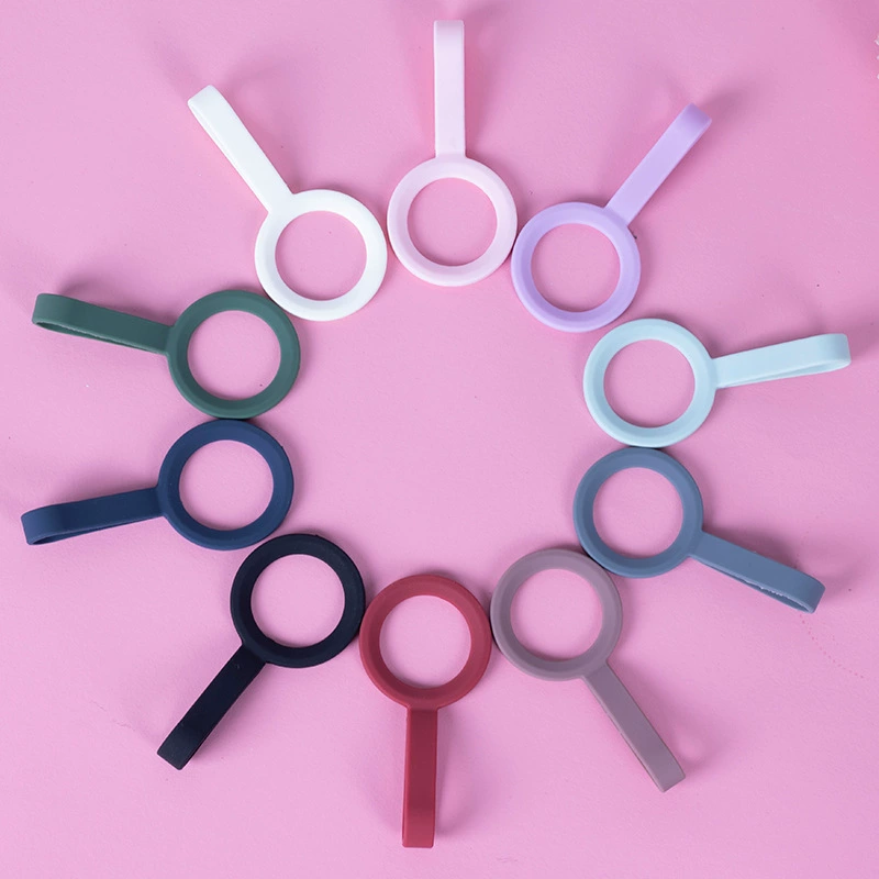 Заводская поставка маленькая бутылка для рта Вакуумная чашка силиконовая эластичная ручка на открытом воздухе портативная альпинистская бутылка для воды пряжка аксессуары оптом