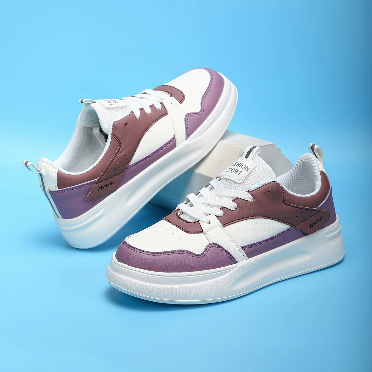 Осенние и зимние спотовые кроссовки Женская мягкая подошва, дикая модная повседневная обувь Женская обувь носит модную обувь