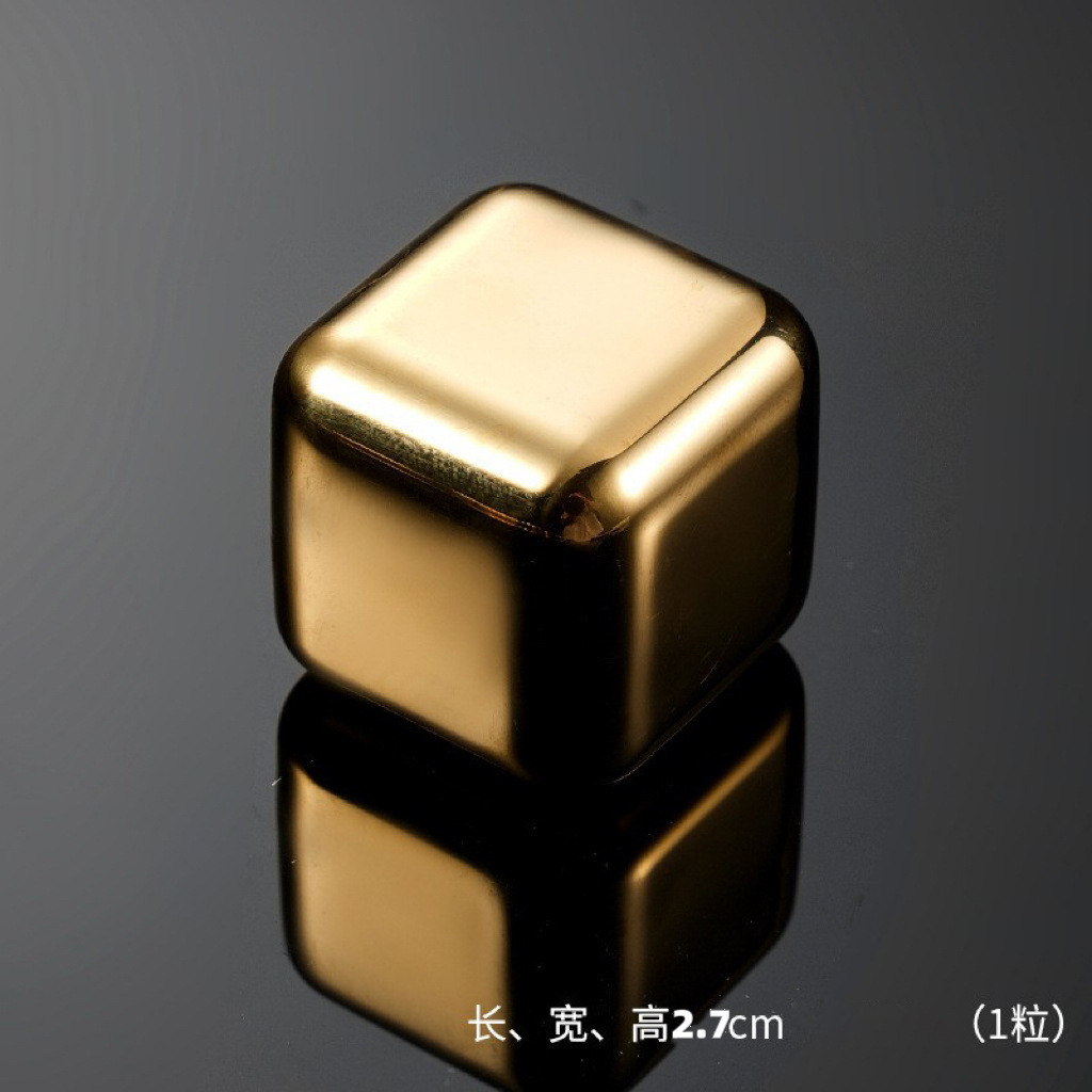 Одиночное золото с титановым покрытием