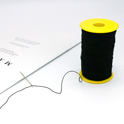 Wholesale elastic thread high elasticity sewing bottom line ultra-fine very fine 0.3mm 0.5mm elastic band thin rubber band round can be worn