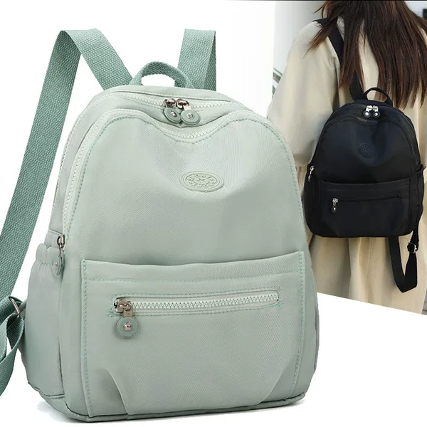 Fashion Backpack Women's New Korean Style Women's Bag Outdoor Leisure All-match Lightweight Trendy Women's Travel Small Backpack