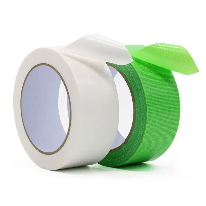 养生布基胶带养生胶带易撕布基无痕绿色PE编织布日本积水养生胶带