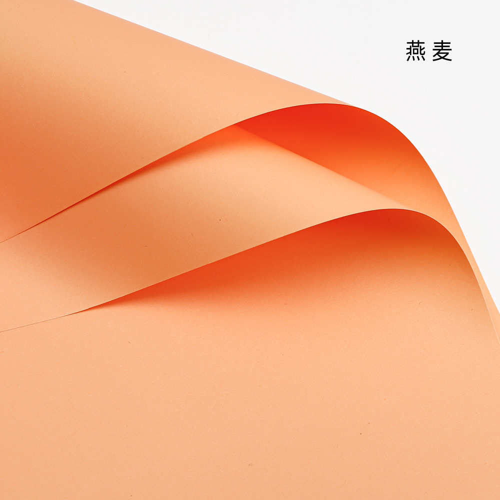 Papel de embalaje de flores de alta calidad al por mayor Papel Ouya impermeable de dos colores al por mayor Fabricante de papel de flores de bolsa de regalo hecho a mano creativo