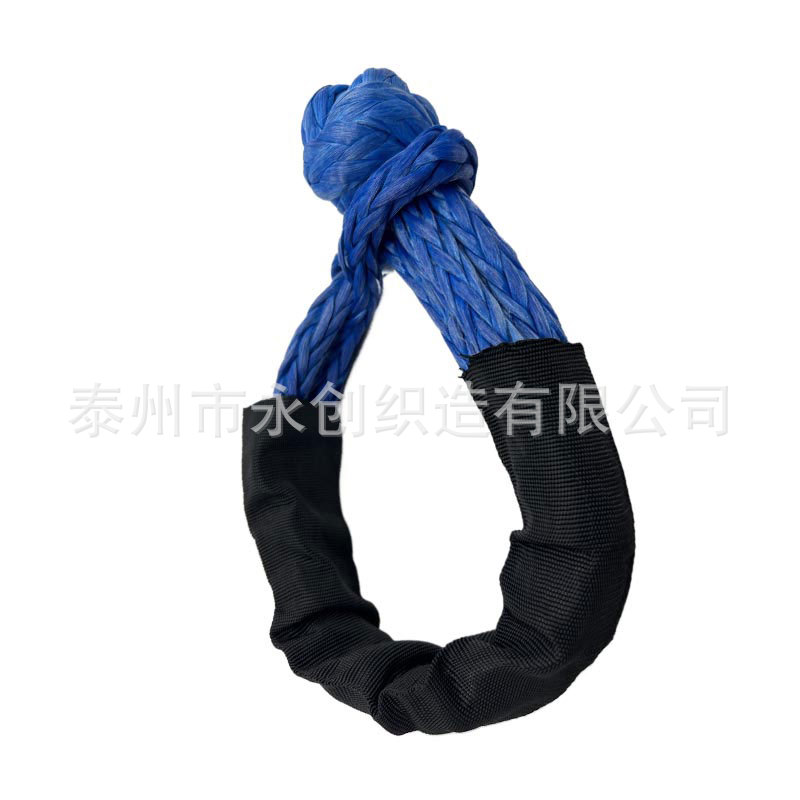 Yue Ye Che – Trailer rope/net/strap Shackle Tow Rope - soft-shackle-17-tons-blue