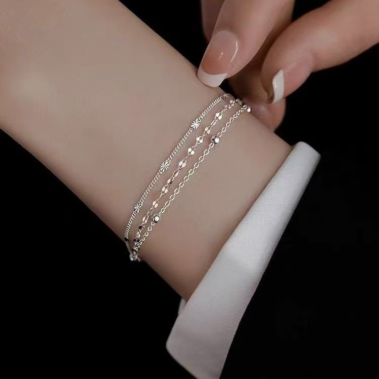 Bracciale charm multistrato alla moda da donna gioielli chic_voghion.com