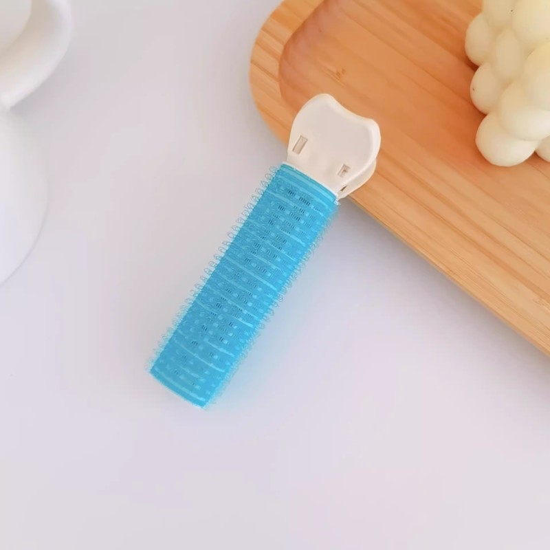韓国の新しいエア前髪カーリングツールプラスチック怠惰な自己粘着ヘアカーリングツイストカーリングクリップ|undefined