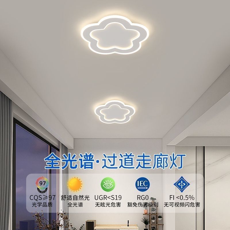 Modern minimalist style hallway/corridor 2025 new style entryway cloakroom LED balcony ceiling light