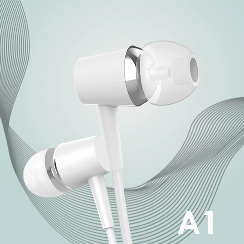 In-ear Headphones A3/A8 Type-C & 3.5 mm Wired Earphones, Hi‑Fi Bass, Compatible Huawei Xiaomi