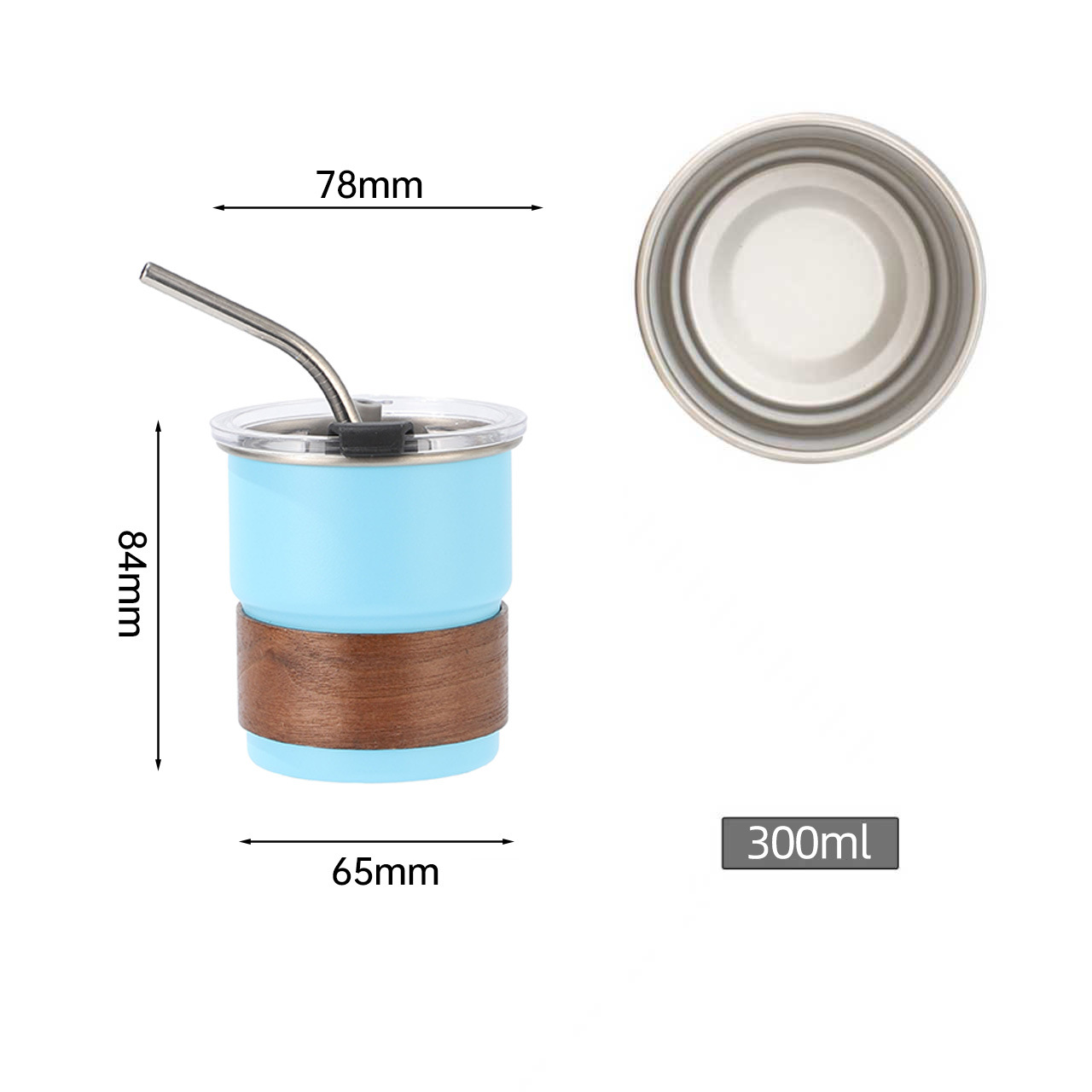 304 acero inoxidable paso taza de café de una sola capa rizado taza de agua portátil al aire libre acampando taza de cerveza de picnic