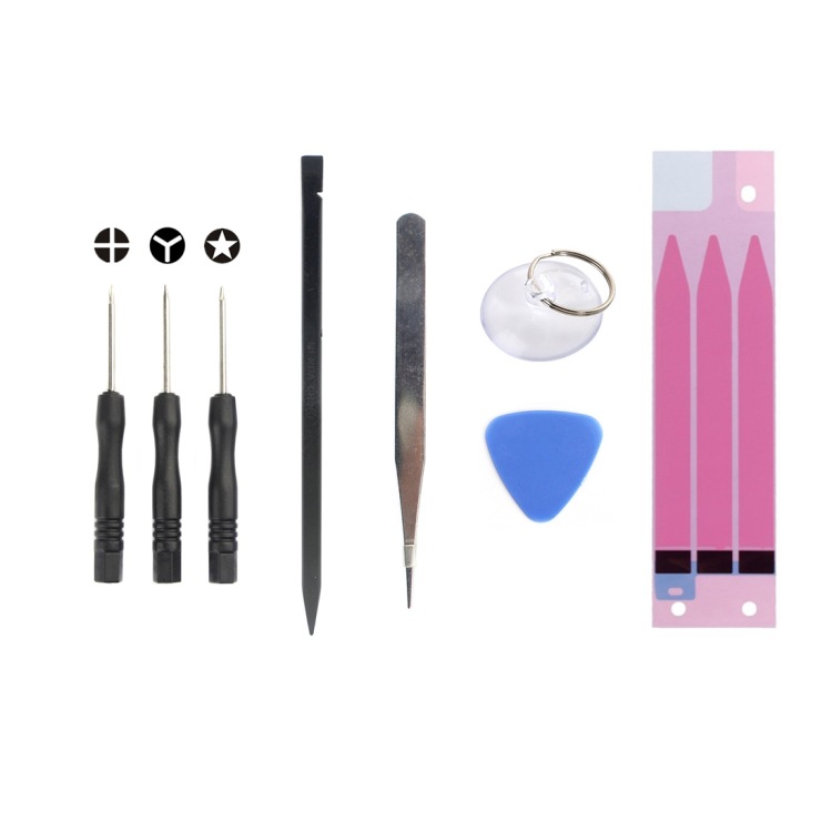 Jiafa Jf-8161 8-in-1 5.5inch Suitable for iPhone 6 Plus Battery Repair Tool Set