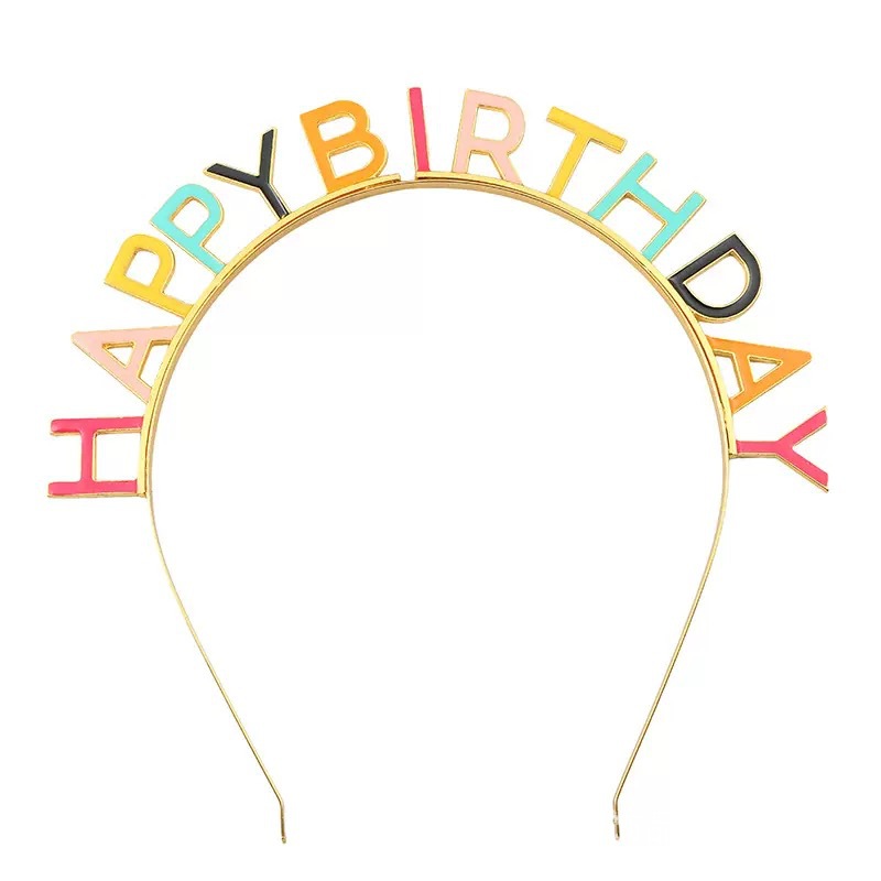HAPPYBIRTHDAY 머리띠