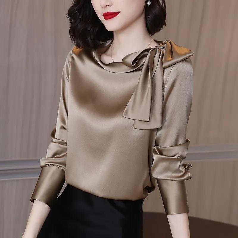 Autumn elite shirt with bow