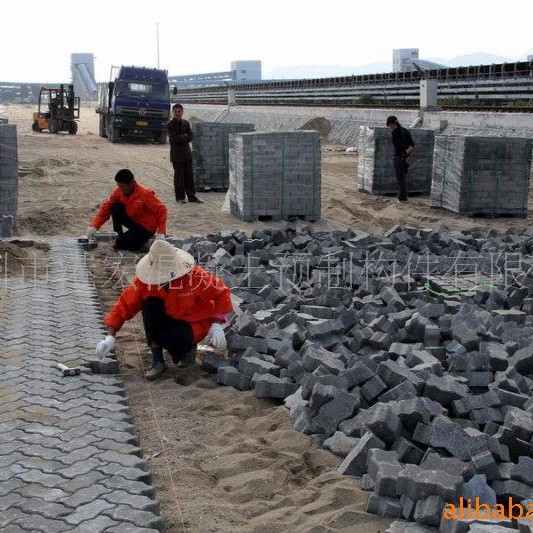 现场加工联锁块，码头砖，S砖，现场加工连锁块【50MPa】