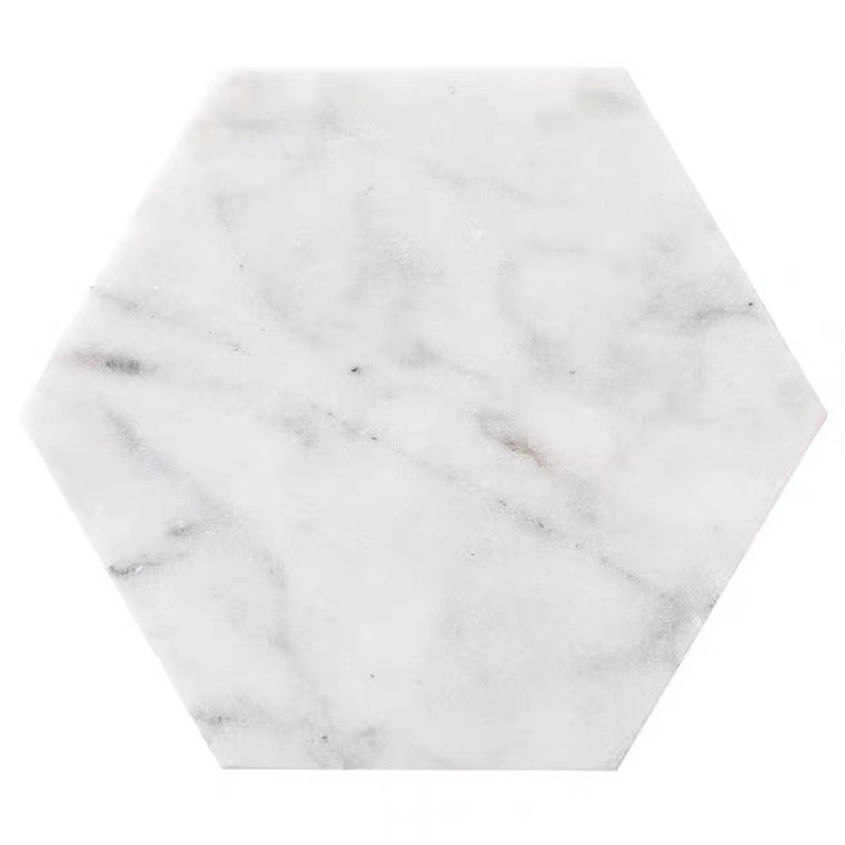 Estilo nórdico de mármol posavasos ins ronda de café antideslizante almohadilla de aislamiento piedra té montaña joyería foto al por mayor