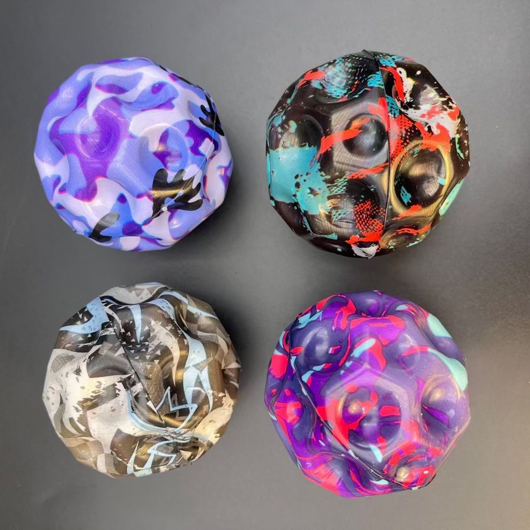 Juegos de descompresión de pellizco de pellizco de tecnología negra de alta calidad Moonstone muñeca bola elástica de pellizco de pellizco de descompresión artefactos mágicos