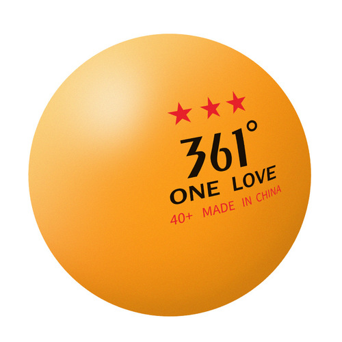 361° Three-Star Table Tennis Competition Professional-Level Table Tennis Student School Using Table Tennis 30/50/60