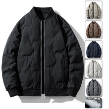 羽绒服男2024新款棒球领90白鸭绒加厚保暖韩版潮流冬季休闲外套男