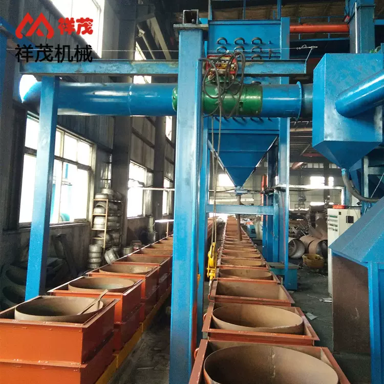 厂家供应覆膜砂生产线 壳型浇铸线 壳型铸造流水线