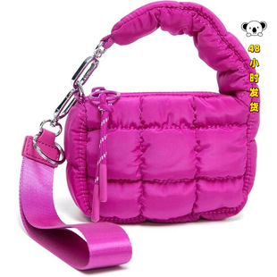 E 81865  Square Pattern Puff Coin Phone Bag �����ް�녶��