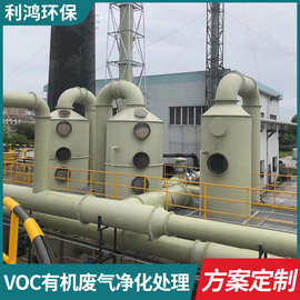 承接pp环保设备加工酸雾净化塔洗涤塔VOC废气处理设备方案设计