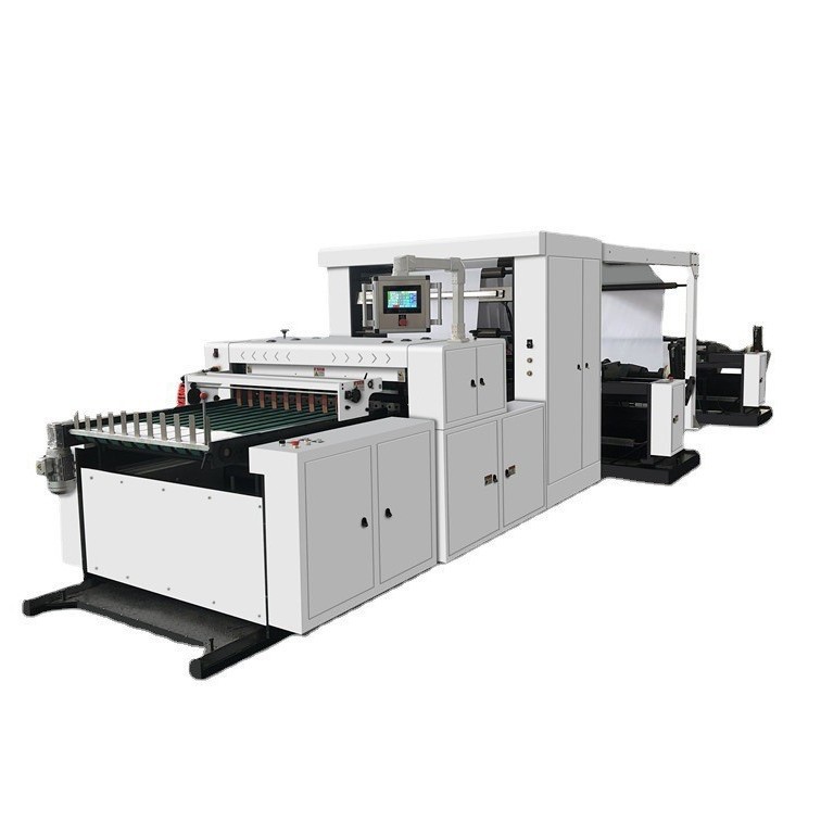 全自动四工位上料电脑无纺布横切机试卷纸裁切机白卡纸高速横切机