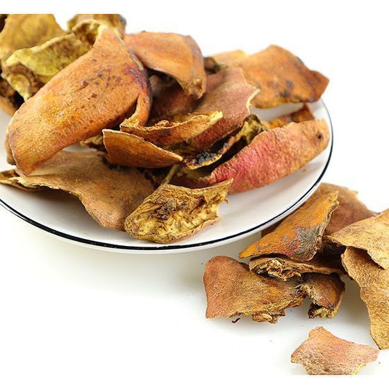 Pomegranate Peel Shi Liu Pi 500g Dried Sliced Herb for Tea and Decoction quality and texture