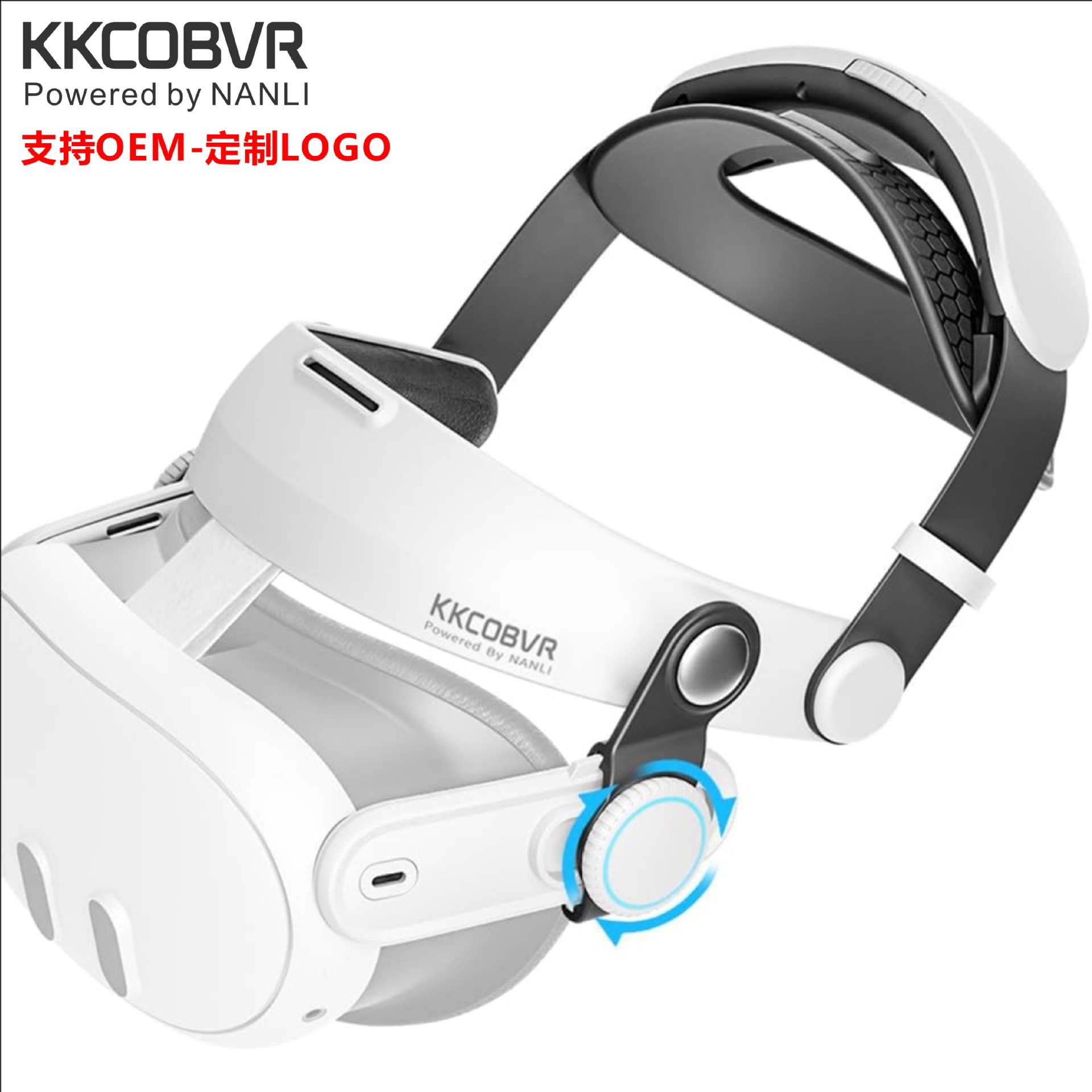 Kkcobvr Q3 подходит для Quest 3/Quest 3S элитный наголовник Halo, может быть откинут